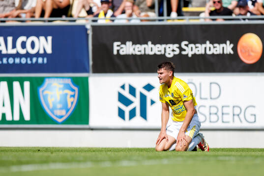 Falkenbergs Albin Andersson deppar
