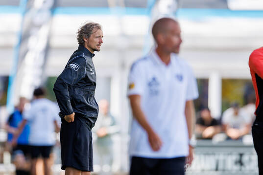 Landskronas tränare Robin Asterhed