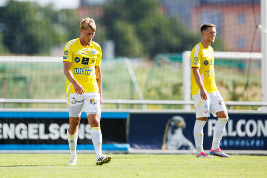 Falkenbergs Gabriel Johansson deppar