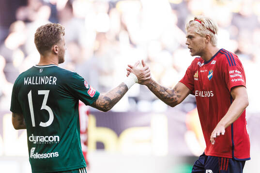 Östers Robin Wallinder och Mattis Adolfsson