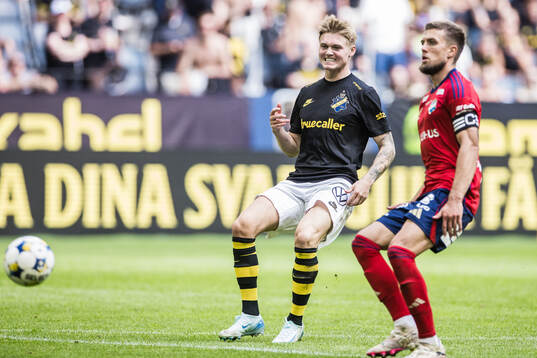 AIKs Erik Hovden Flataker
