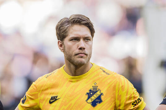 AIKs målvakt Kalle Joelsson