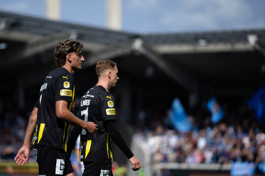 Häckens Silas Andersen och Julius Lindberg  deppar