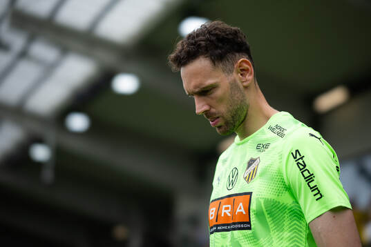 Häckens målvakt Etrit Berisha