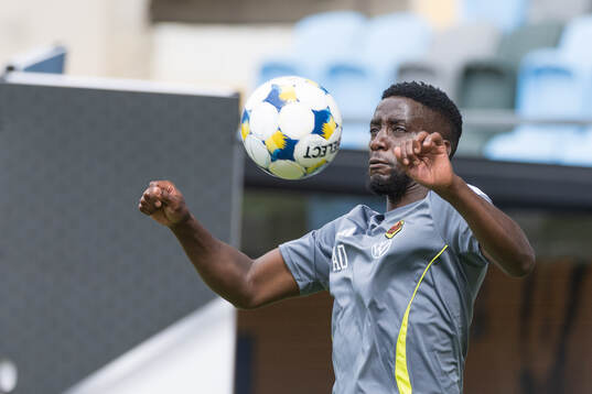 Östersunds målvaktstränare Arnolda Origi
