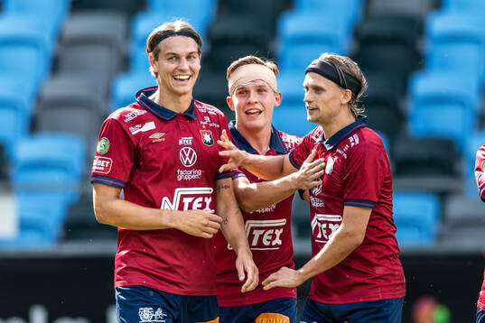 Örgrytes Noah Christoffersson, Isak Dahlqvist och Charlie
