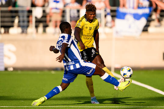 IFK Göteborgs Saidou Alioum Moubarak och Elfsborgs Terry