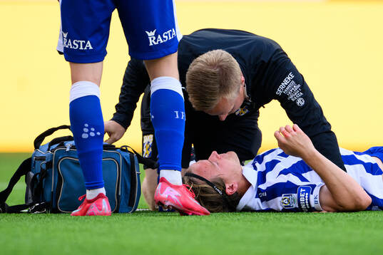 IFK Göteborgs August Erlingmark får vård