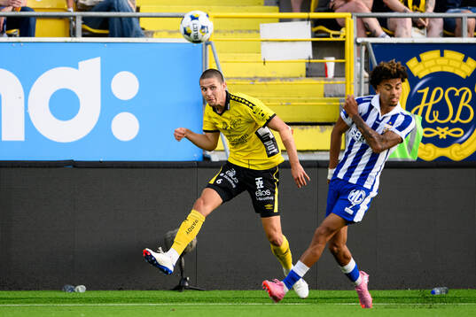 Elfsborgs Rasmus Wikström och IFK Göteborgs Sebastian