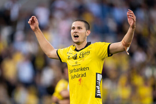 Elfsborgs Rasmus Wikström jublar