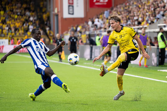 IFK Göteborgs Saidou Alioum Moubarak och Elfsborgs Taylor