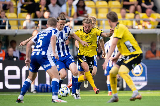 IFK Göteborgs August Erlingmark och Elfsborgs Frederik