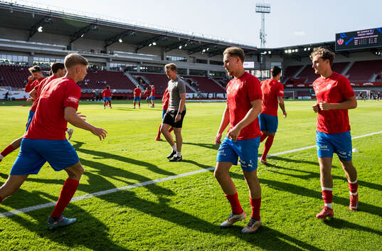 Helsingborgs Simon Bengtsson och Casper Ljung Hofvendahl