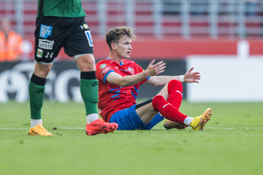 Helsingborgs Alexander Johansson deppar