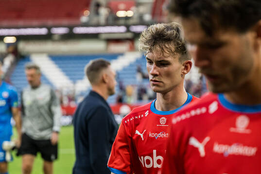 Helsingborgs Alexander Johansson deppar