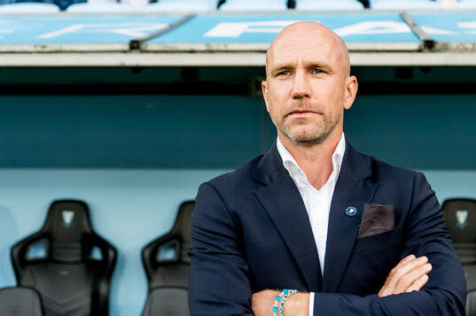 Head coach Henrik Rydström of Malmö FF