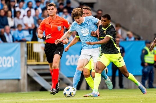 Oliver Berg of Malmö FF