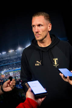 Goalkeeper Robin Olsen of Malmö FF