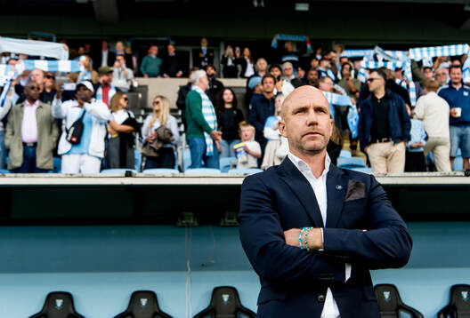 Head coach Henrik Rydström of Malmö FF