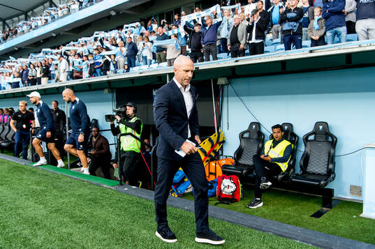 Head coach Henrik Rydström of Malmö FF