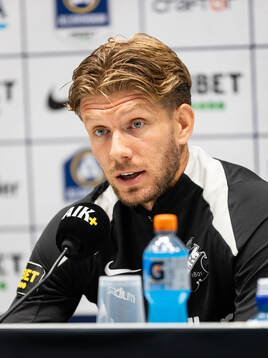 Anton Salétros of AIK