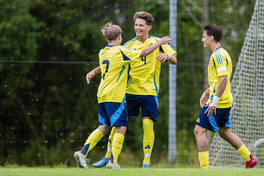 Bläddra bland fler bilder av Fotboll, P15, Sverige, Internmatcher