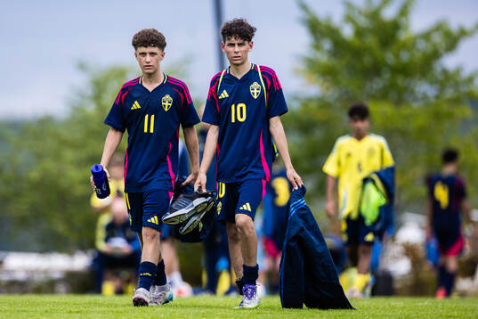 Elion Ahmeti och Leandro Westberg Sundkvist