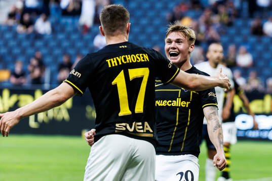 Bläddra bland fler bilder av Football, UEFA Conference League Qualifiers, AIK - Paide Linnameeskond