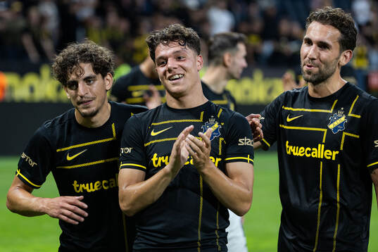 Taha Ayari, Charlie Pavey, and Benjamin Tiedemann Hansen of