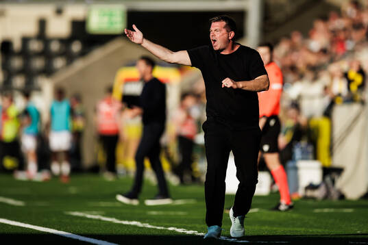 Coach Jens Gustafsson of Häcken