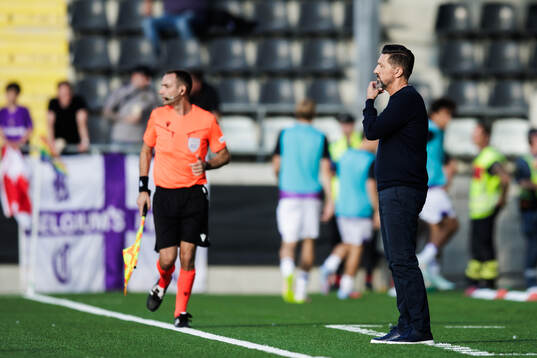 Head coach Besnik Hasi of Anderlecht