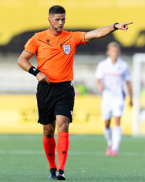 Referee Patrik Kolaric