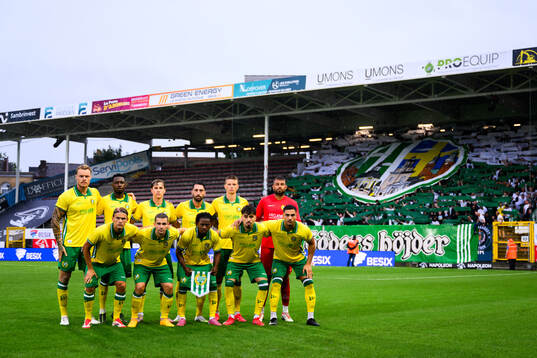 The starting eleven of Hammarby
