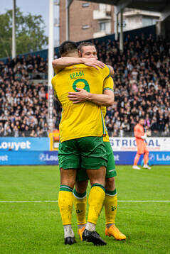 Jusef Erabi and Oscar Johansson Schellhas of Hammarby
