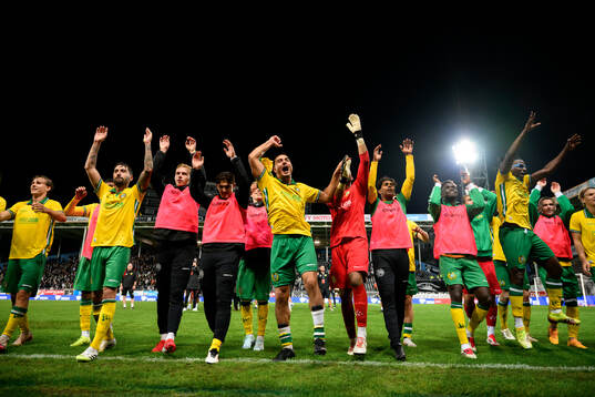 Jusef Erabi and Warner Hahn of Hammarby celebrate with