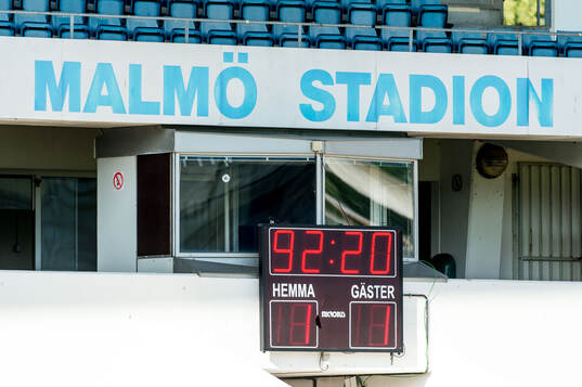 1-1 efter träningsmatchen mellan Malmö FF och Växjö DFF