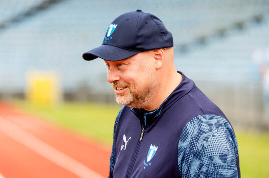 Malmö FFs tränare Jonas Valfridsson