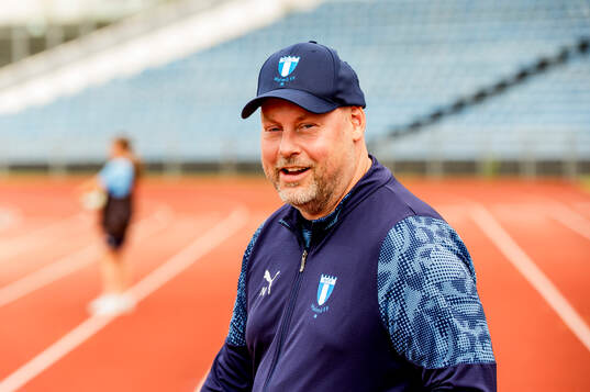 Malmö FFs tränare Jonas Valfridsson