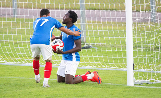 Balkans Abraham Kyagulanyi har kvitterat till 1-1 och