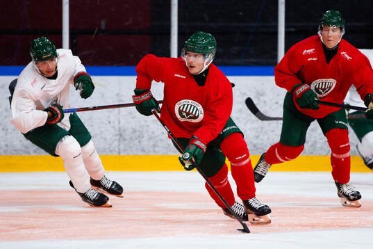 Frölundas Isac Born och Arttu Ruotsalainen