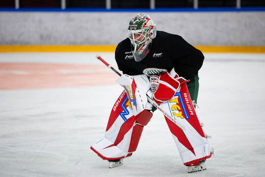 Frölundas målvakt Tobias Normann
