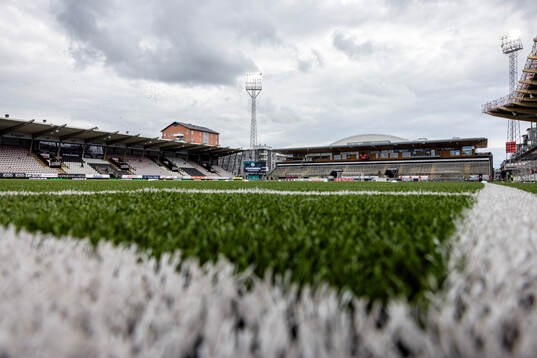 Interiör vy av Behrn Arena
