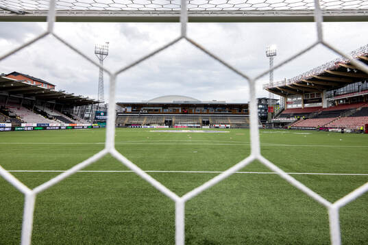Interiör vy av Behrn Arena