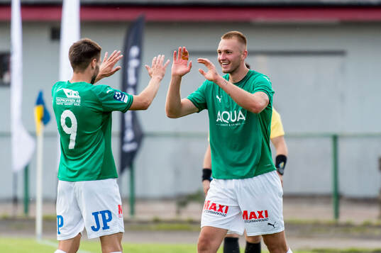 Jönköpings Södras Linus Lyck och Kristoffer Grauberg