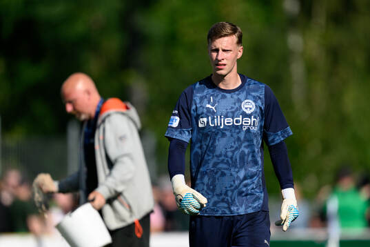 Värnamos målvakt Hugo Keto