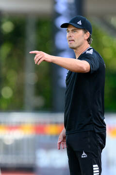 GAIS tränare Fredrik Holmberg