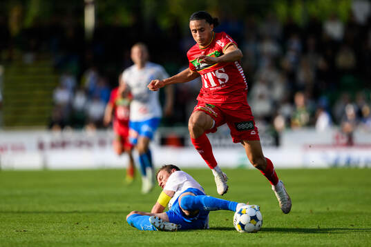 Värnamos Simon Thern och GAIS Amin Boudri