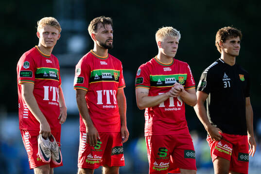 GAIS Rasmus Niklasson Petrovic, Edvin Becirovic, Robert