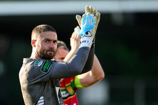 GAIS målvakt Mergim Krasniqi