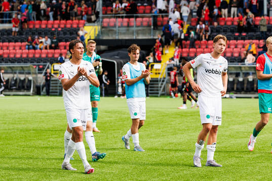 Helsingborgs Wilhelm Nilsson  tackar fansen